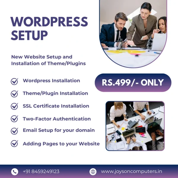 Wordpress Installation and Setup Service